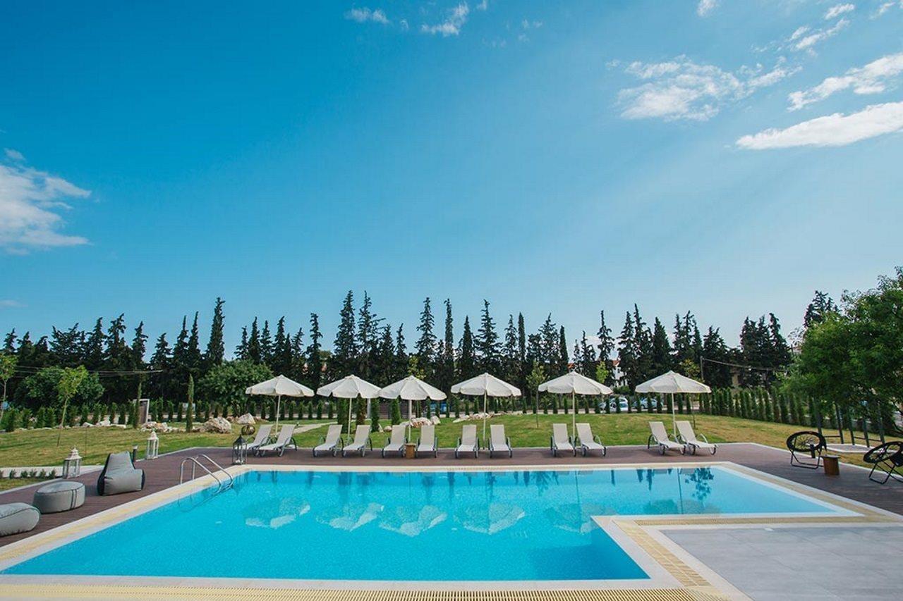 Appartamento Olea Mare Kalyves Polygyrou Esterno foto