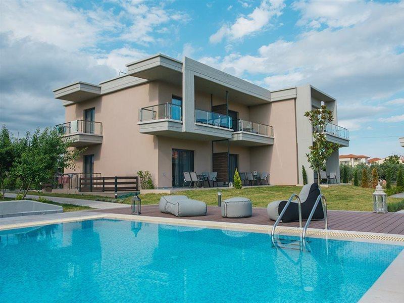 Appartamento Olea Mare Kalyves Polygyrou Esterno foto
